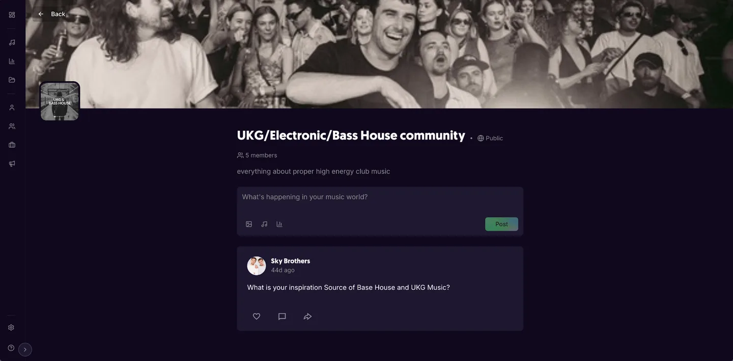 Community feed