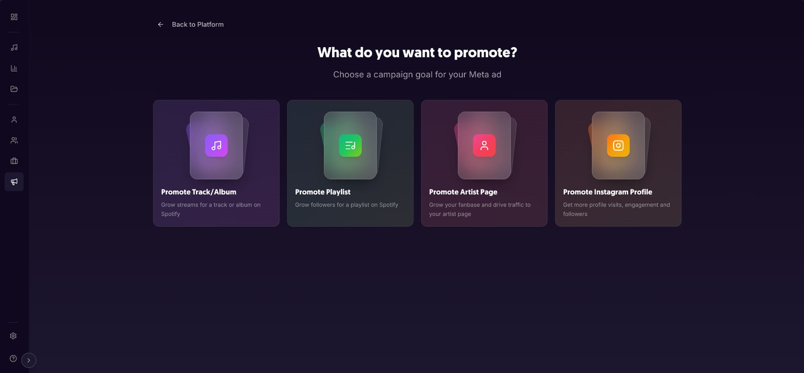 Promotion campaign dashboard